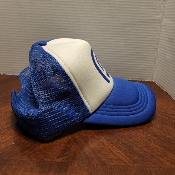 Vintage blue trucker Hat Snapback Trucker Cap - Picture 6 of 6
